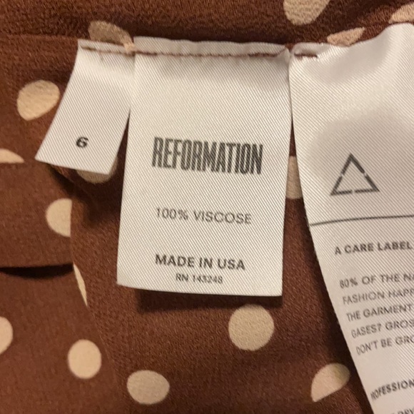 COPY - Reformation Cute Polkadot Short Summer Dress - Picture 7 of 7